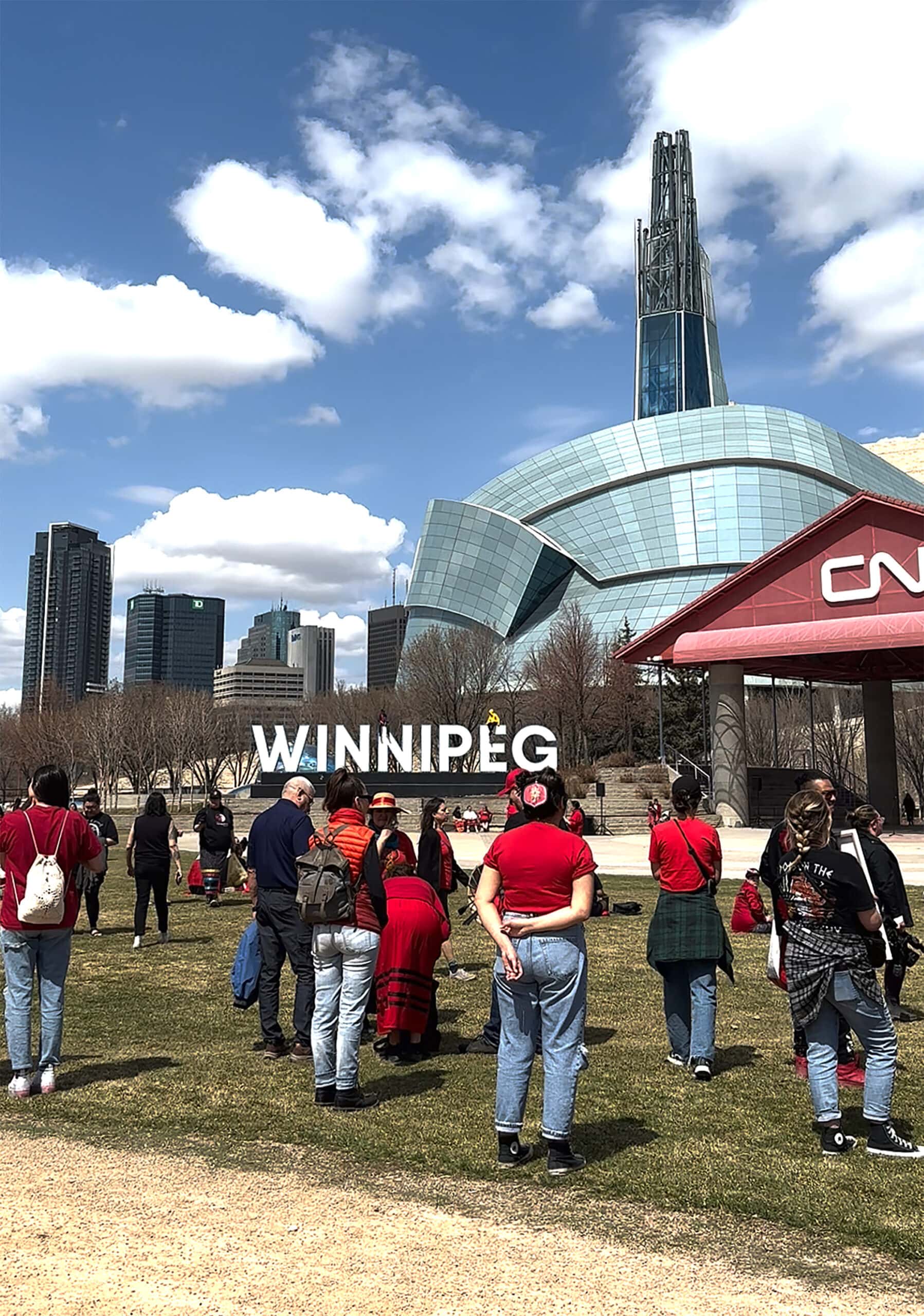 2023-Red Dress Day event at The Forks, Wpg2