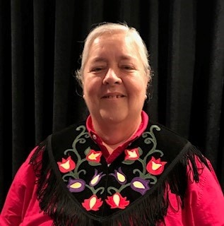 Portrait of Sylvia Maracle, member of the MMIWG2S+ Urban Indigenous Action Group.